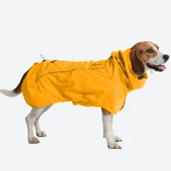 Breatheshield™ Dog Raincoat - Mustard Yellow