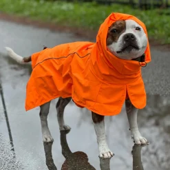 Breatheshield™ Dog Raincoat - Neon Orange