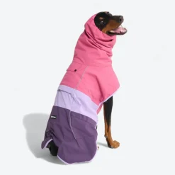Breatheshield™ Dog Raincoat - Pink Lilac Purple