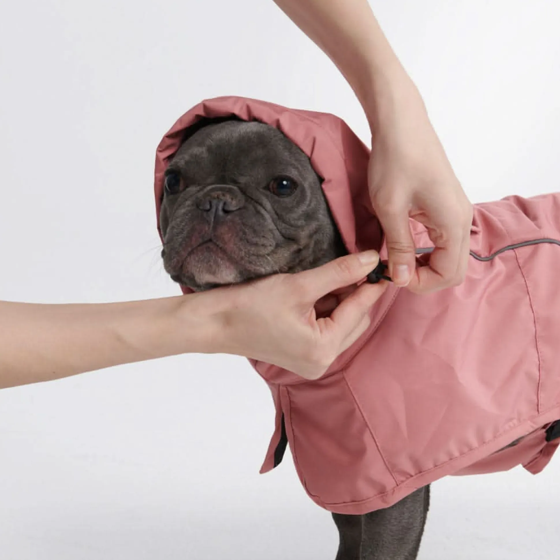 Breatheshield™ Dog Raincoat - Sea Pink