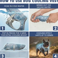 Chilltech™ Dog Cooling Vest 2 Pack