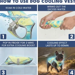 Chilltech™ Dog Cooling Vest 2 Pack