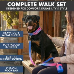 Comfort Control Collar and Multipurpose Leash Sets