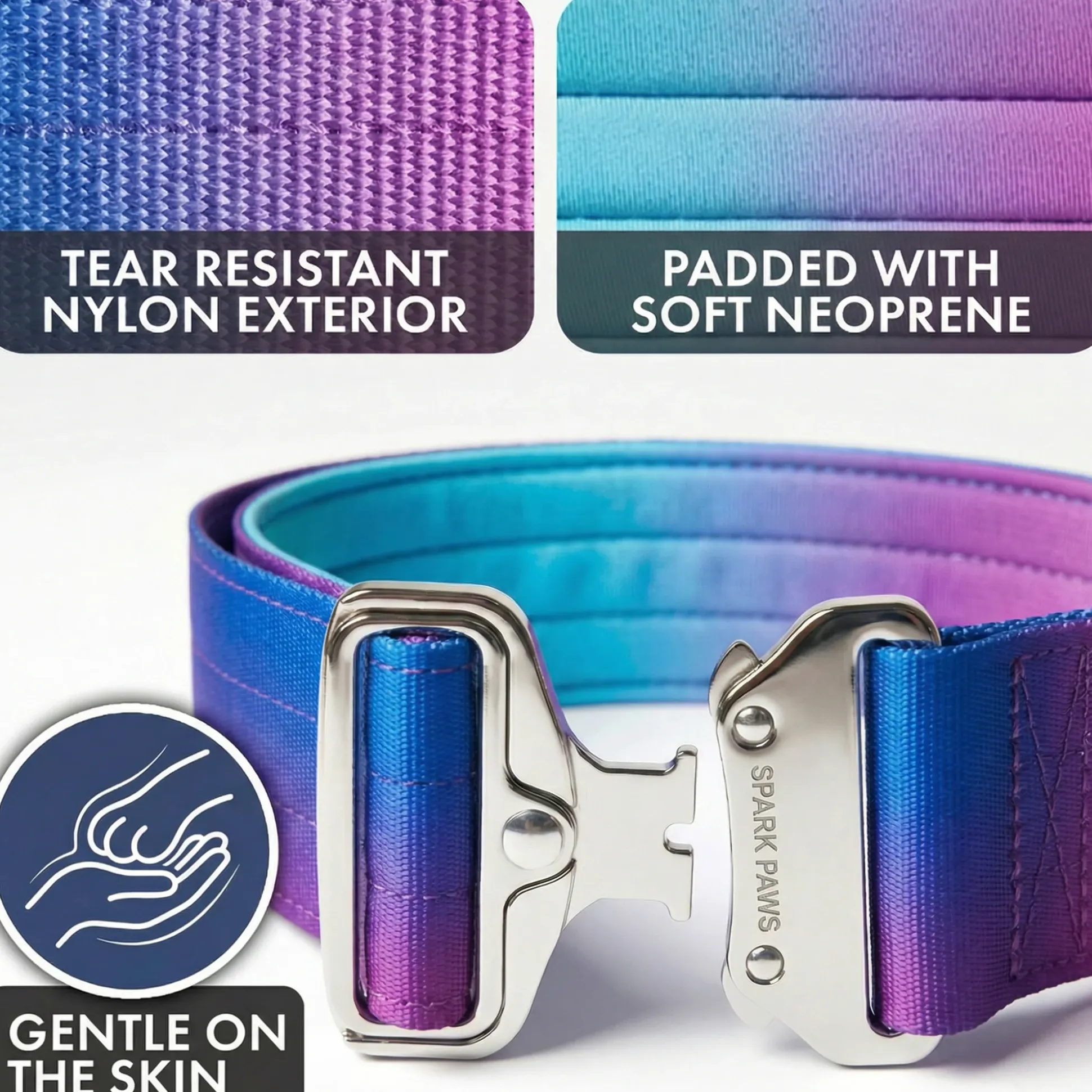 Comfort Control Collar and Multipurpose Leash Set - 90s Retro