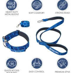 Comfort Control Collar Set - Blue Camo