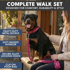 Comfort Control Collar Set - Fuchsia Camo