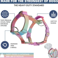 Comfort Control No-Pull Dog Harness - Pastel Icing