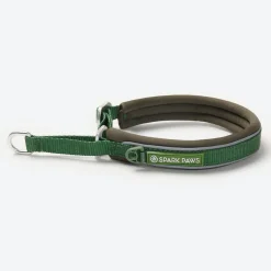 Cushioned Martingale Collar - Army Green