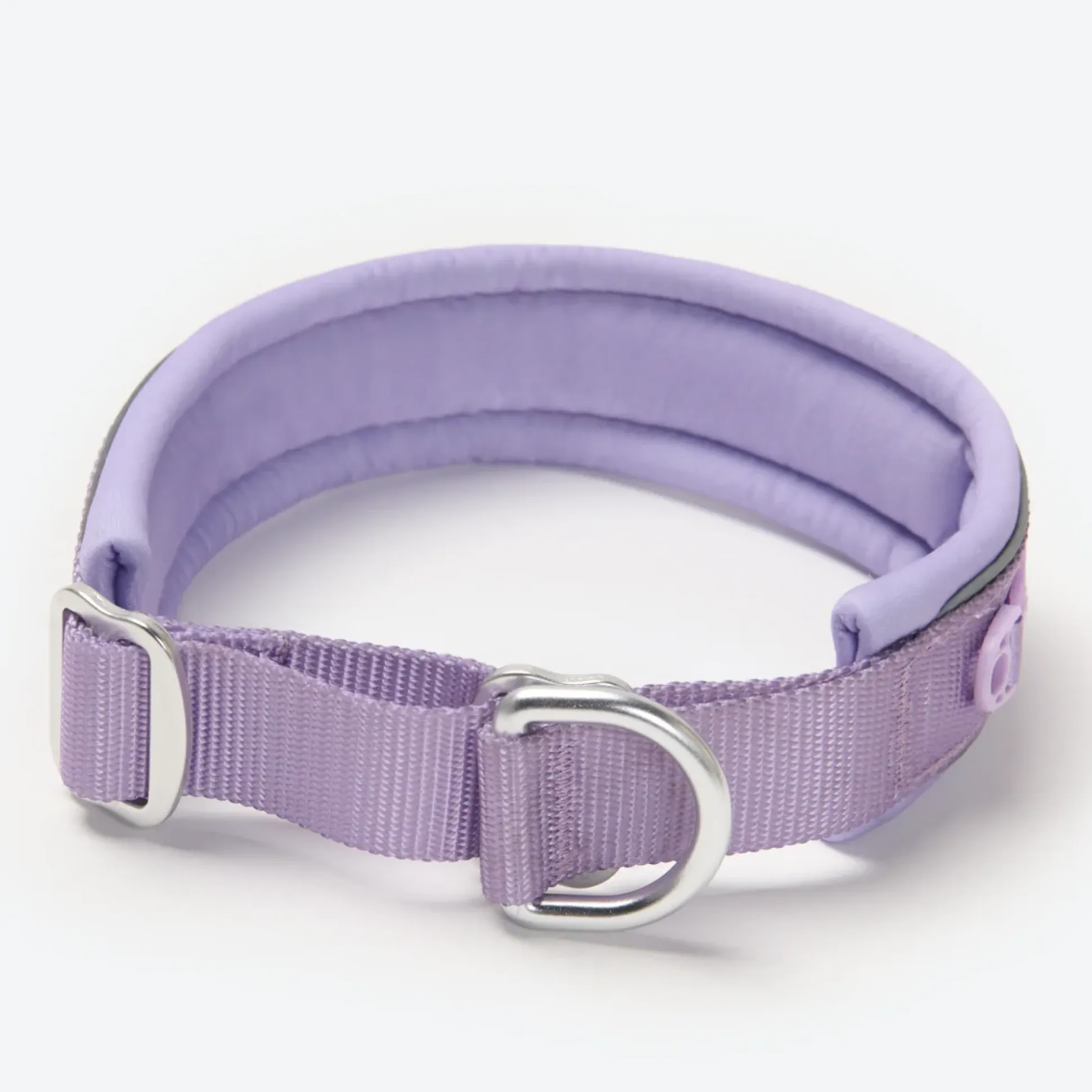 Cushioned Martingale Collar - Lilac