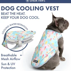 Dog Cooling Vest (2-pack) - Cherries & Popsicles