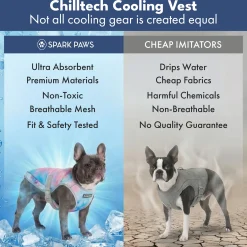 Dog Cooling Vest (2-pack) - Snow Cone & Tropical Storm