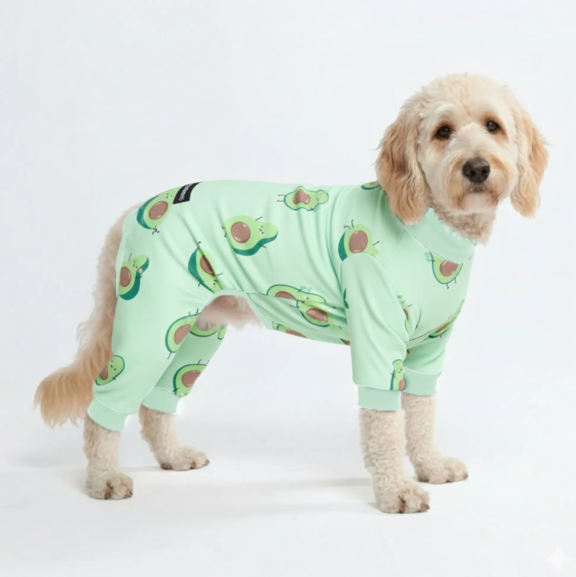 Dog Pajama - Avocado