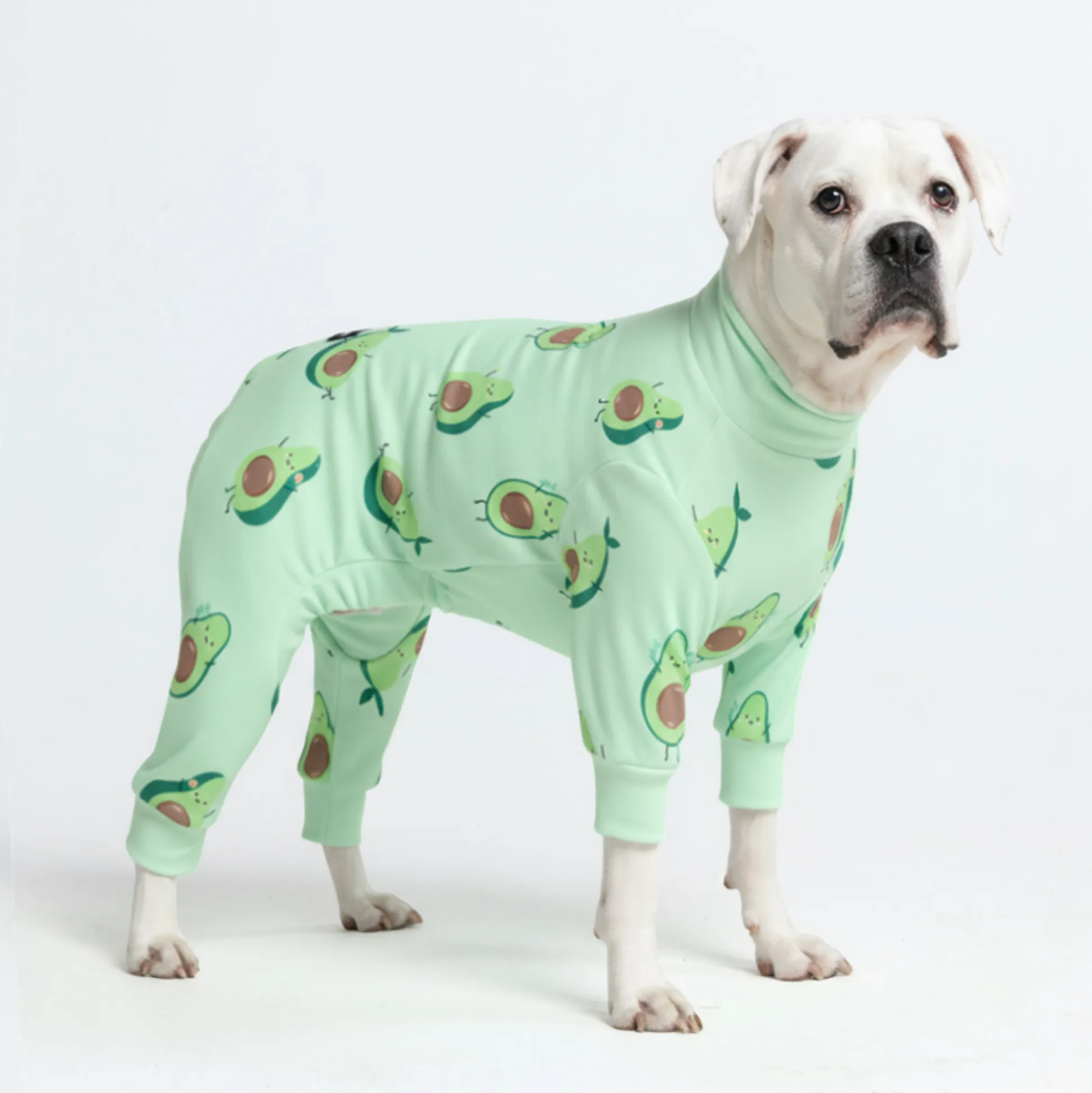 Dog Pajama - Avocado