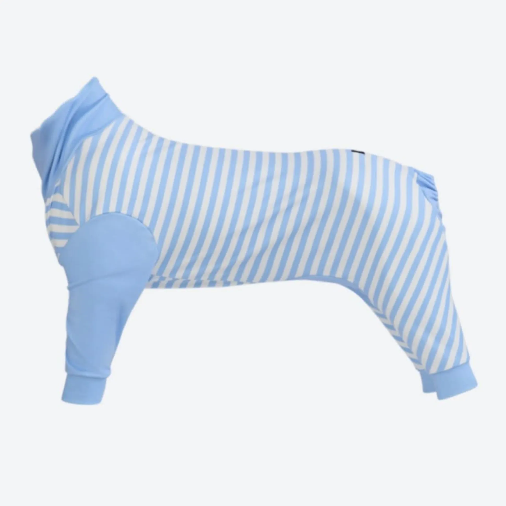 Dog Pajama - Blue Stripes