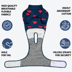 Dog Surgical Suit 2-pack