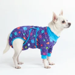 Dog Surgical Suit - Planets