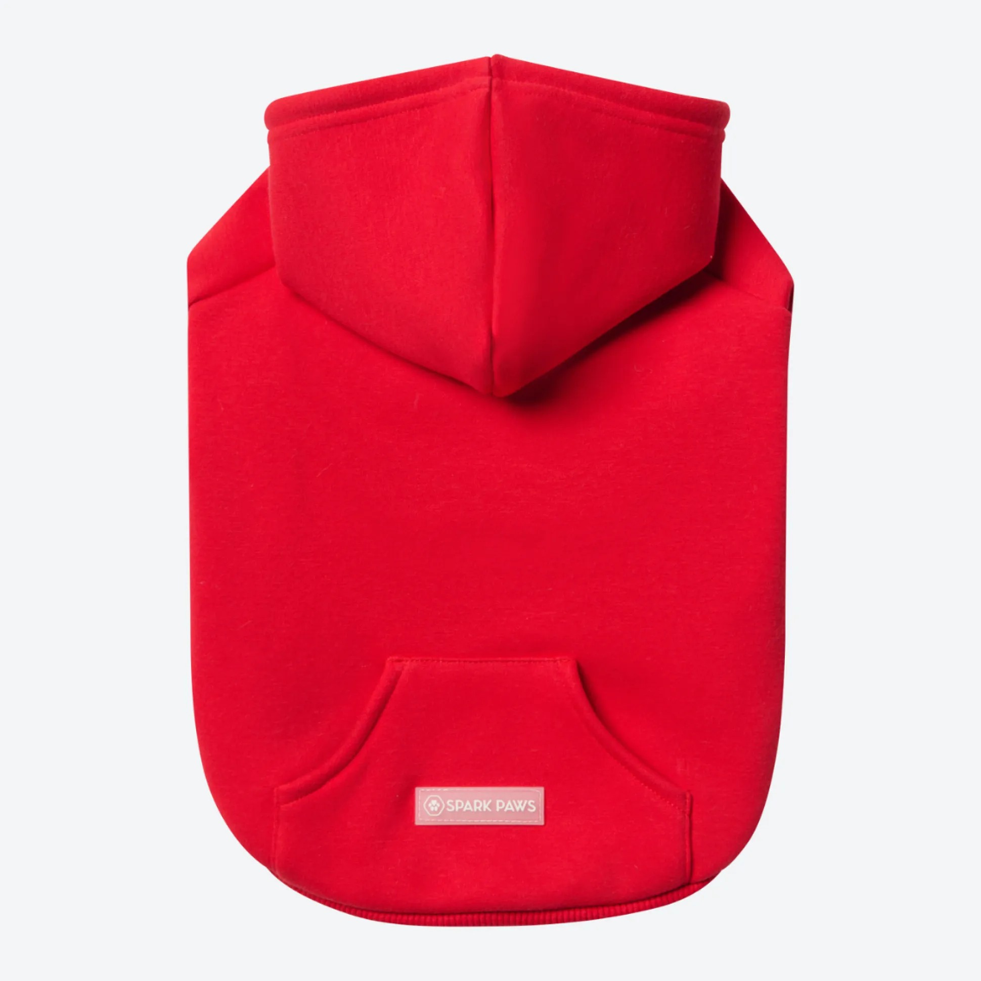 Essential Dog Hoodie - Crimson Red
