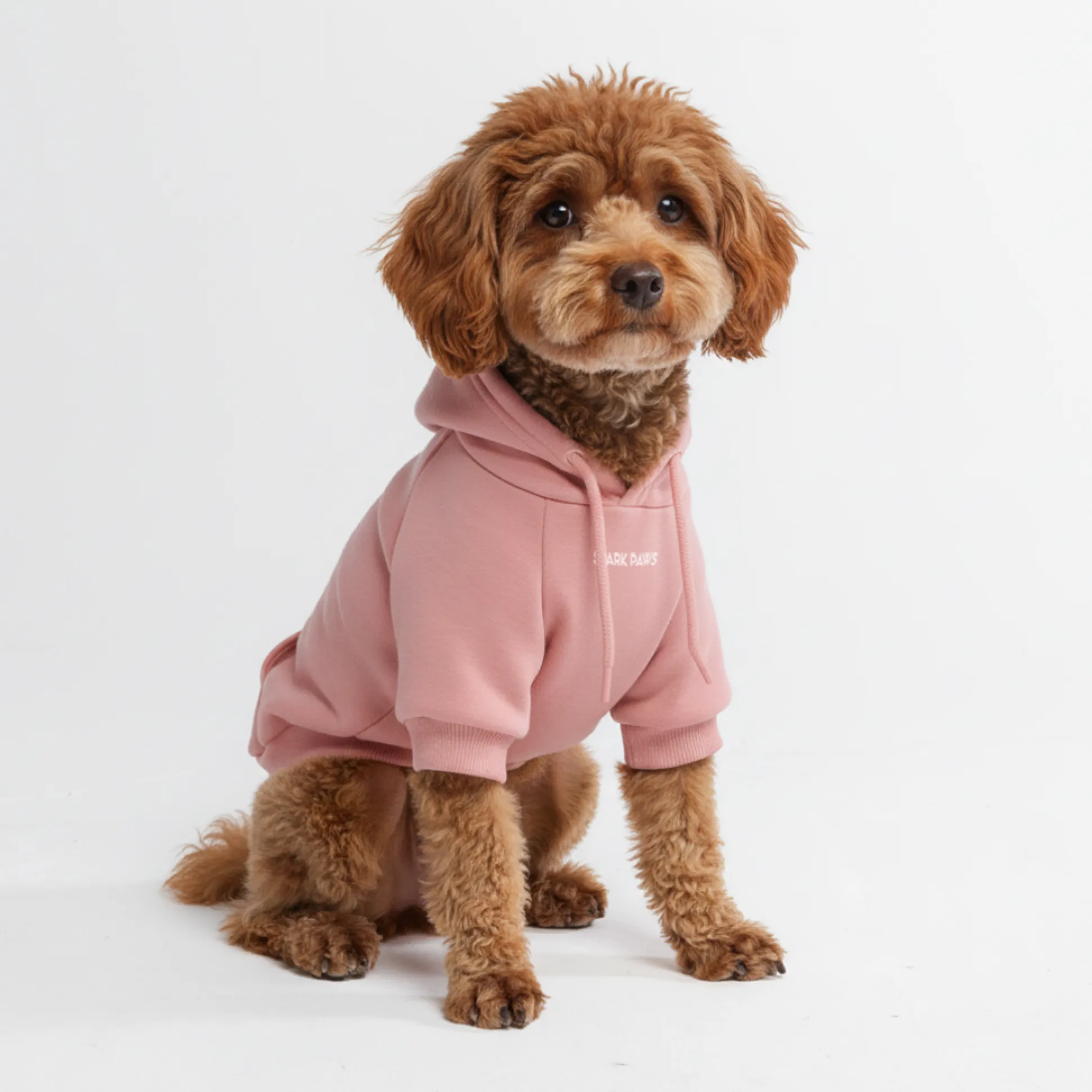 Essential Dog Hoodie - Dusty Pink