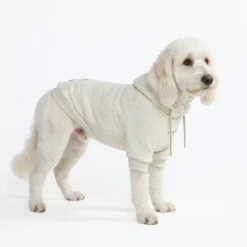 Essential Dog Hoodie - Oatmeal Heather