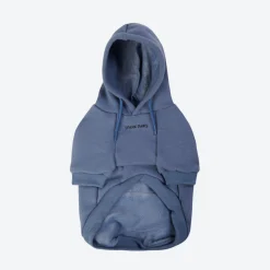 Essential Dog Hoodie - Slate Blue