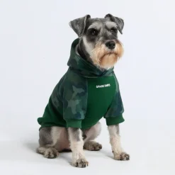 Forest Camo Dog Hoodie