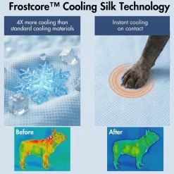 Frostcore™ Cooling Couch Cover Dog Bed
