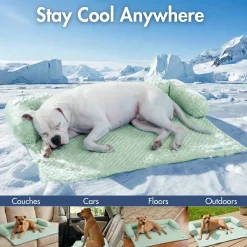 Frostcore™ Cooling Couch Cover Dog Bed