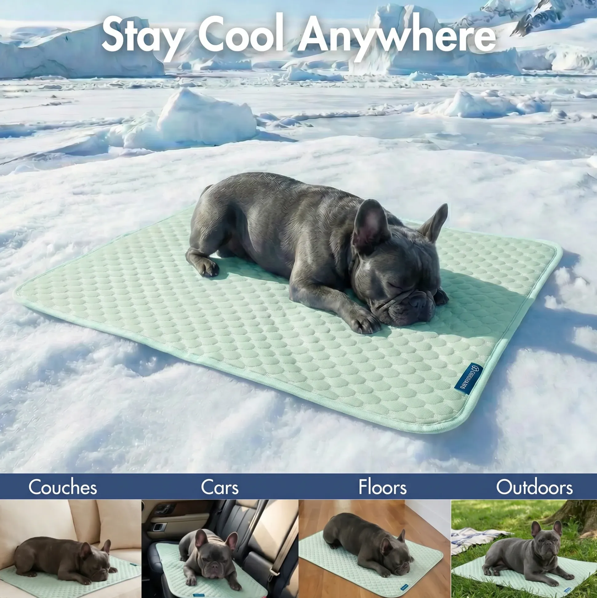 Frostcore™ Cooling Couch Cover Dog Bed and Cooling Mat Sets