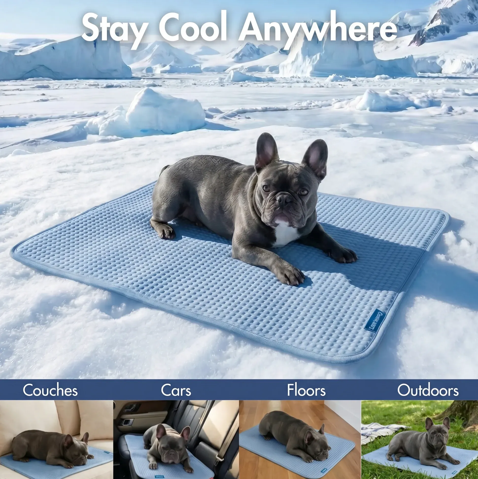 Frostcore™ Cooling Couch Cover Dog Bed and Cooling Mat Sets