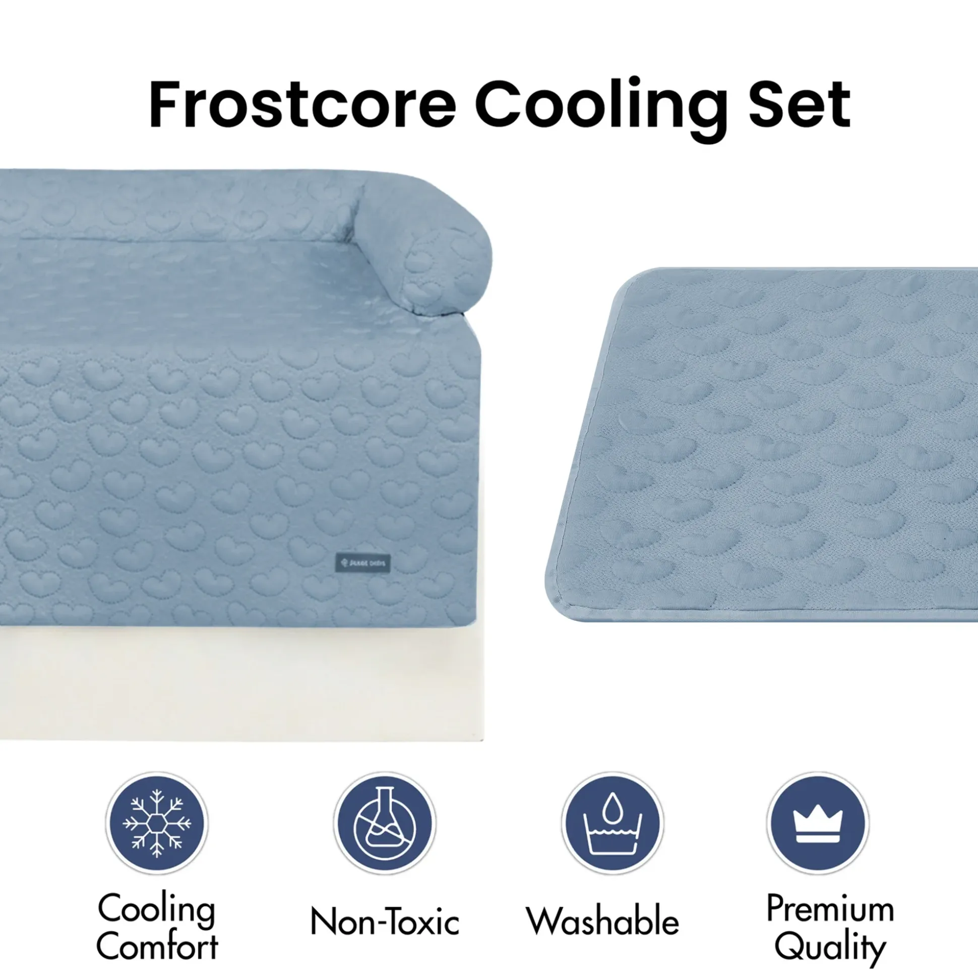 Frostcore™ Cooling Couch Cover Dog Bed and Cooling Mat Sets
