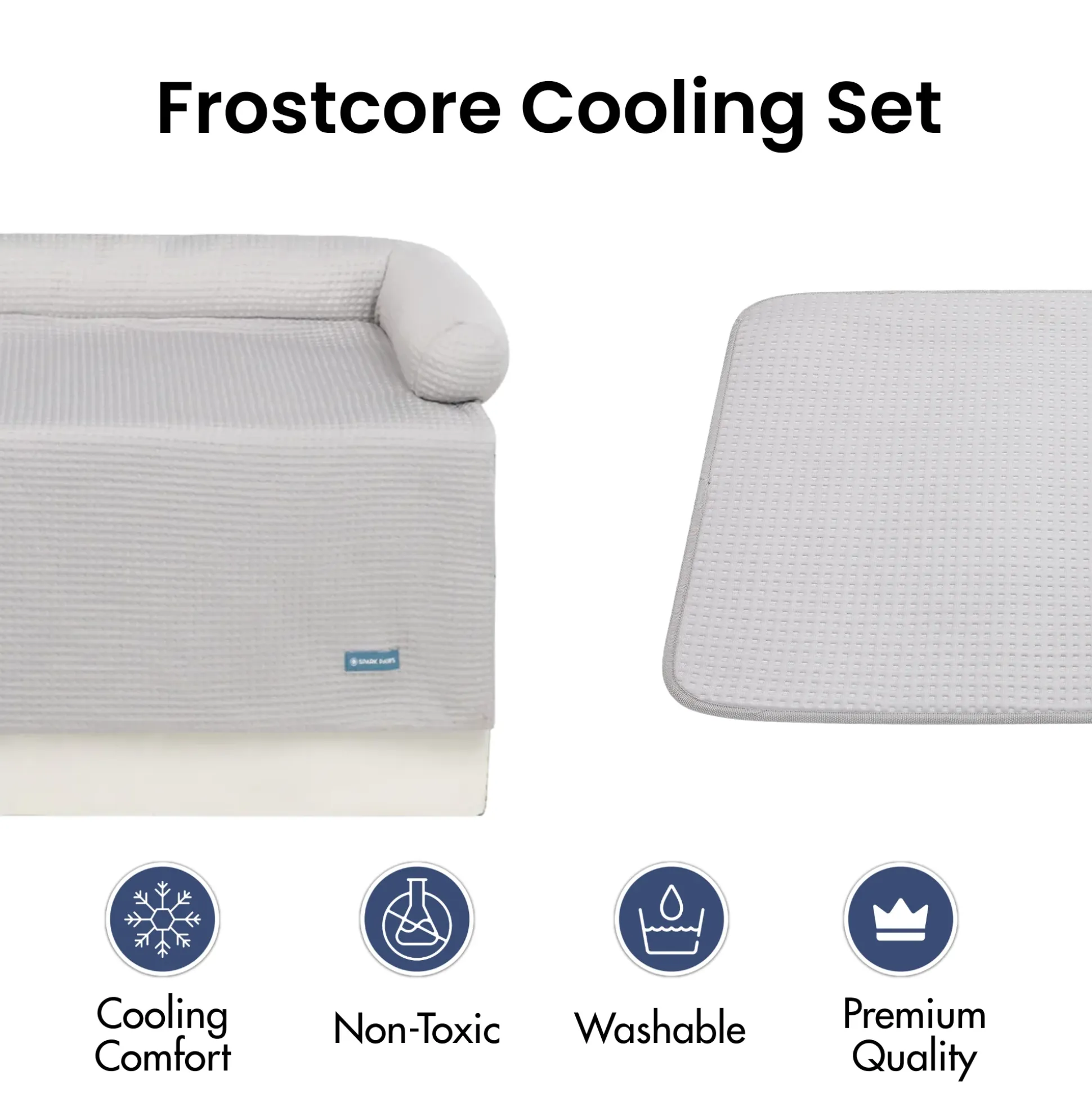 Frostcore™ Cooling Couch Cover Dog Bed and Cooling Mat Sets