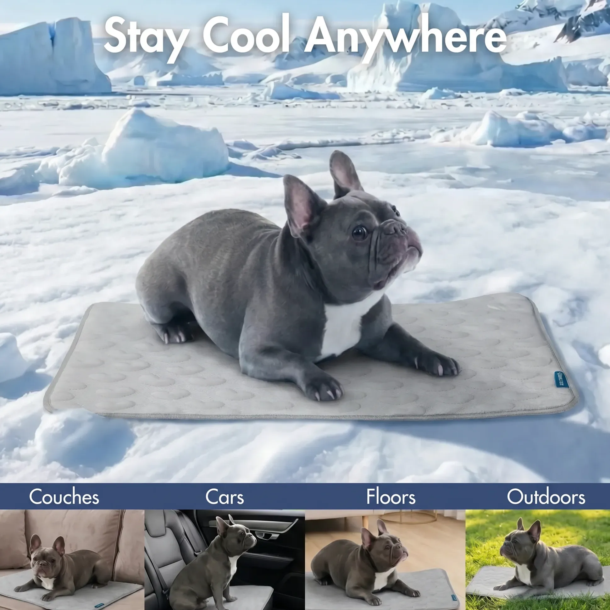 Frostcore™ Cooling Couch Cover Dog Bed and Cooling Mat Sets