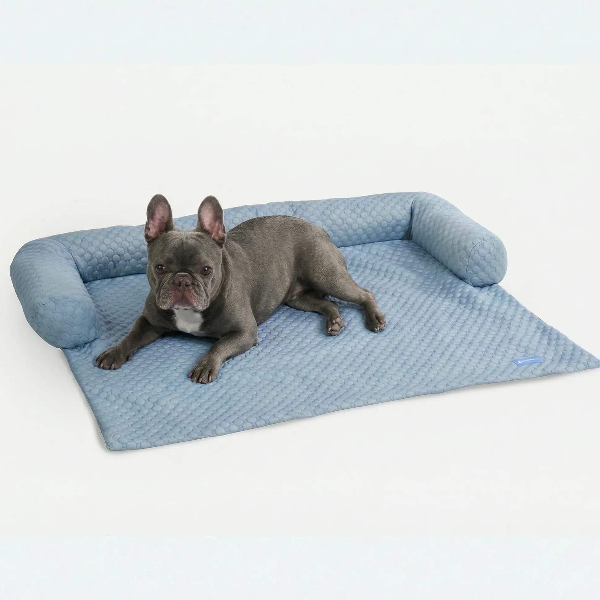 Frostcore™ Cooling Couch Cover Dog Bed - Ash Blue