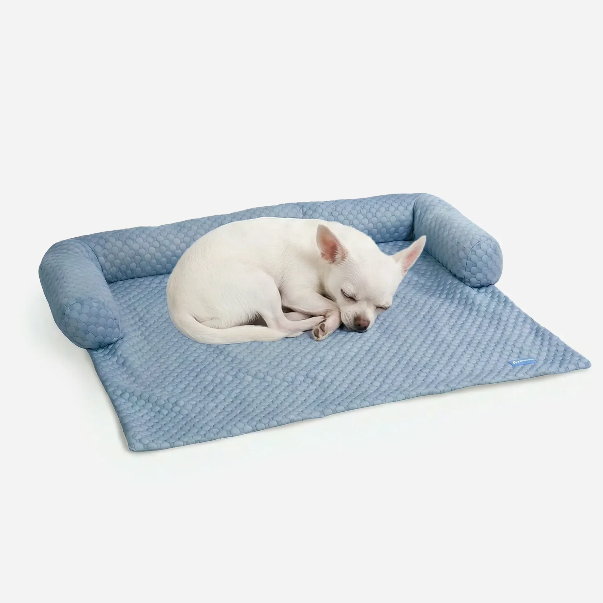 Frostcore™ Cooling Couch Cover Dog Bed - Ash Blue