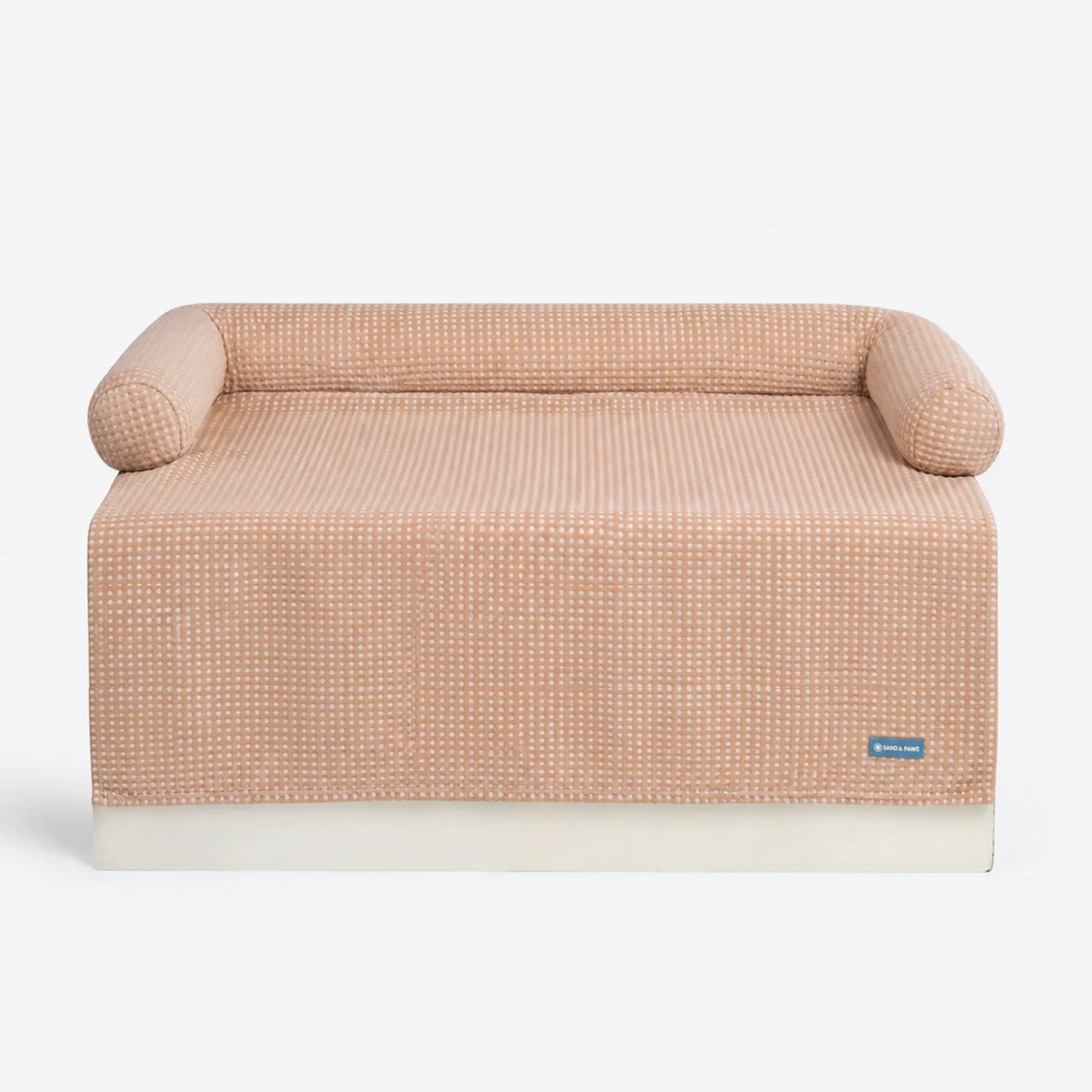 Frostcore™ Cooling Couch Cover Dog Bed - Waffle Brown