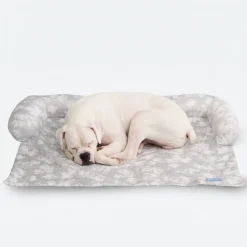 Frostcore™ Cooling Couch Cover Dog Bed - Clouds Grey