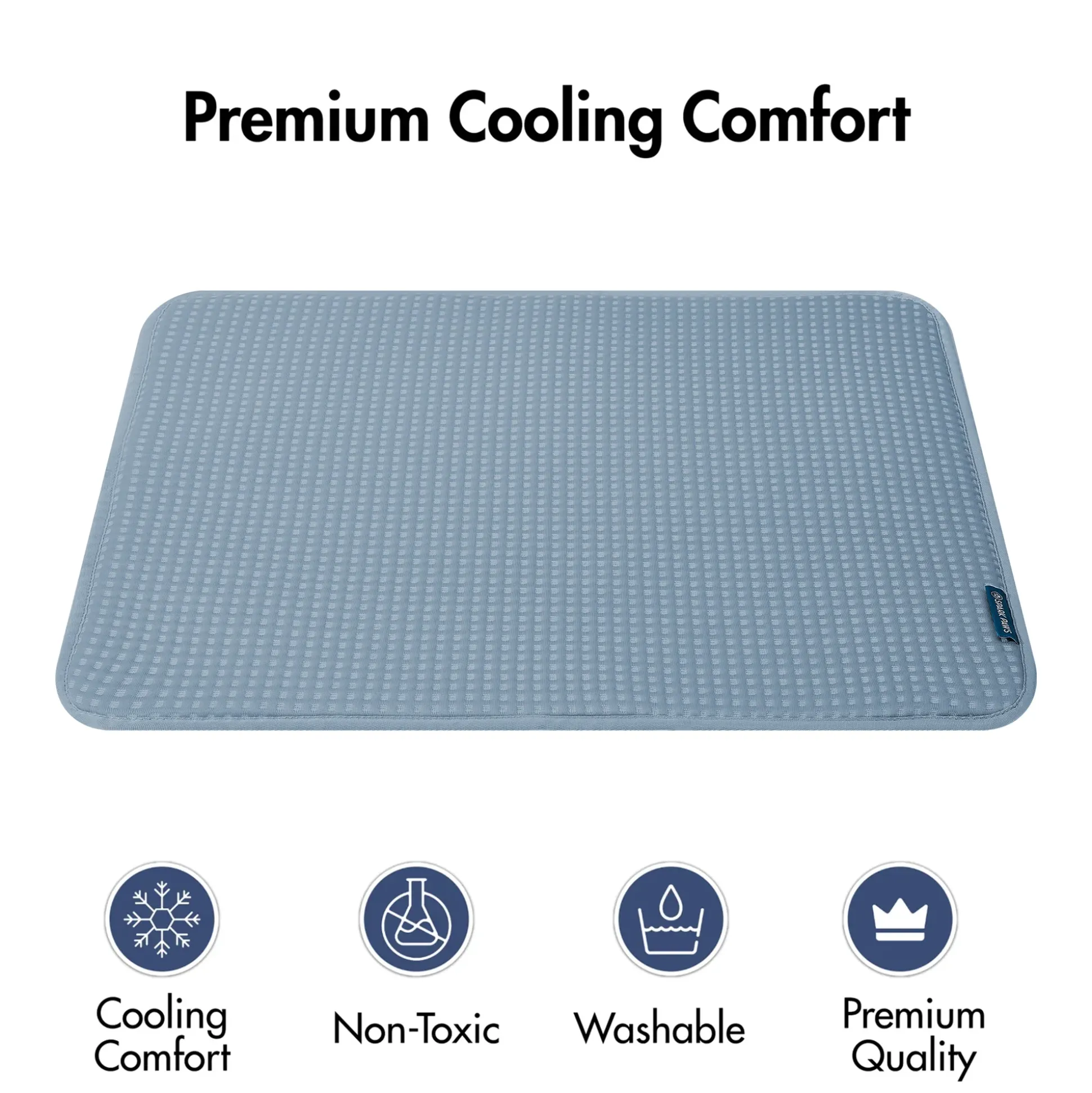 Frostcore™ Cooling Mat - Waffle Ash Blue