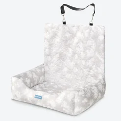 Frostcore™ Dog Cooling Car Seat Bed - Clouds Grey