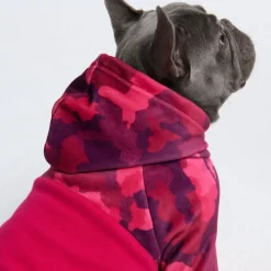 Fuchsia Camo Human Hoodie