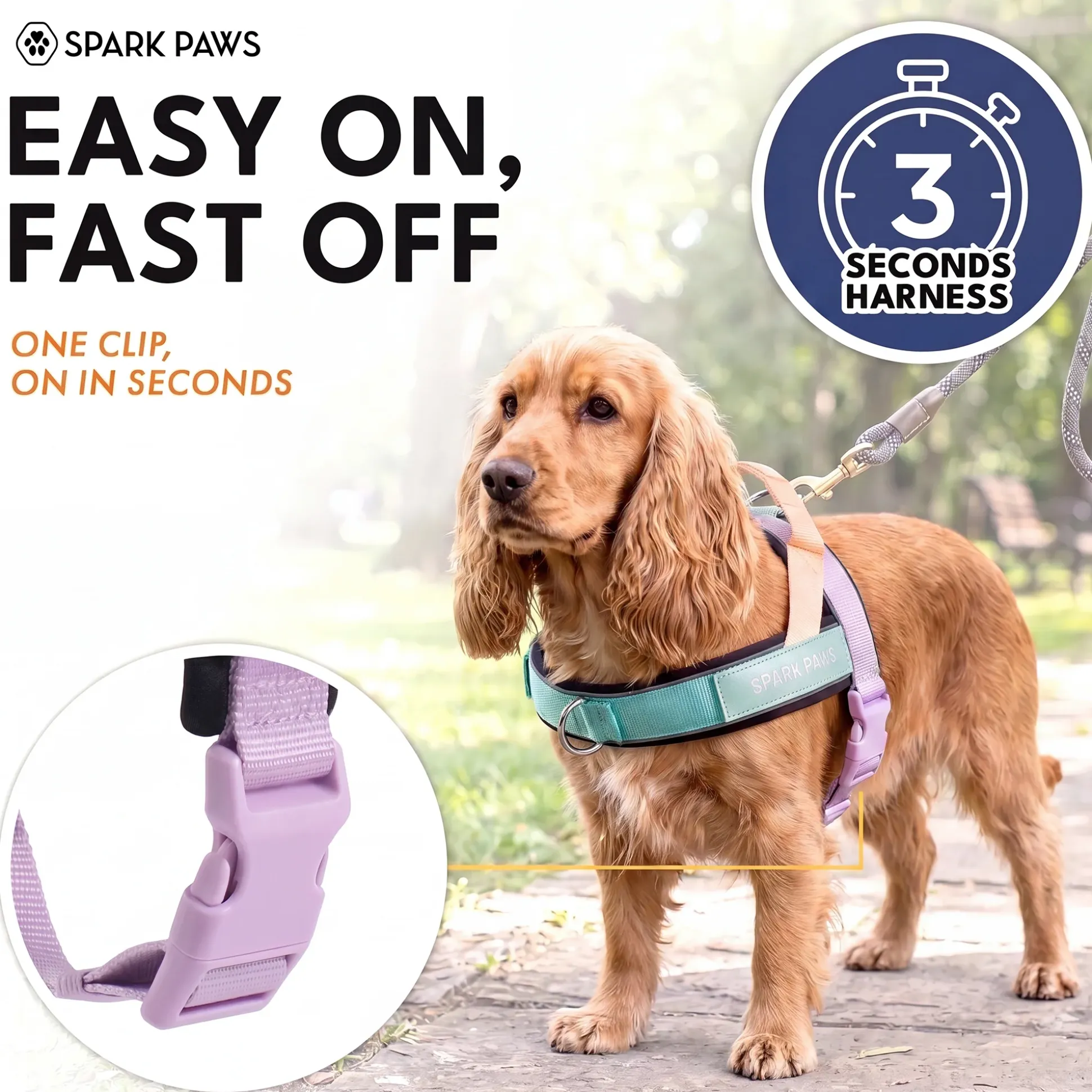 Grab & Go Harness - Cyber Punk