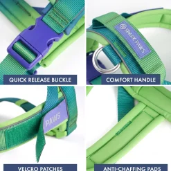 Grab & Go Harness - Lime Wave