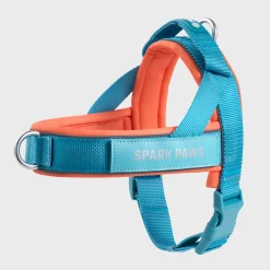 Grab & Go Harness - Teal & Apricot