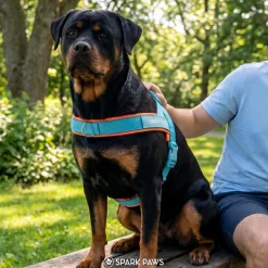 Grab & Go Harness - Teal & Apricot