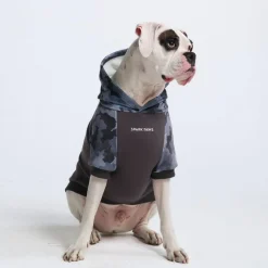 Grey Camo Human Hoodie