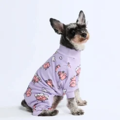 Human Pajama Top - When Pigs Fly - Purple