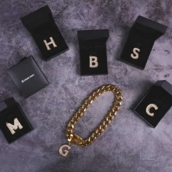 Initial Letter Jewelry Tag - F