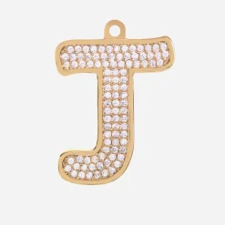 Initial Letter Jewelry Tag - J