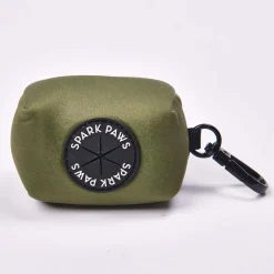 Leash and Poop Bag Holder Set