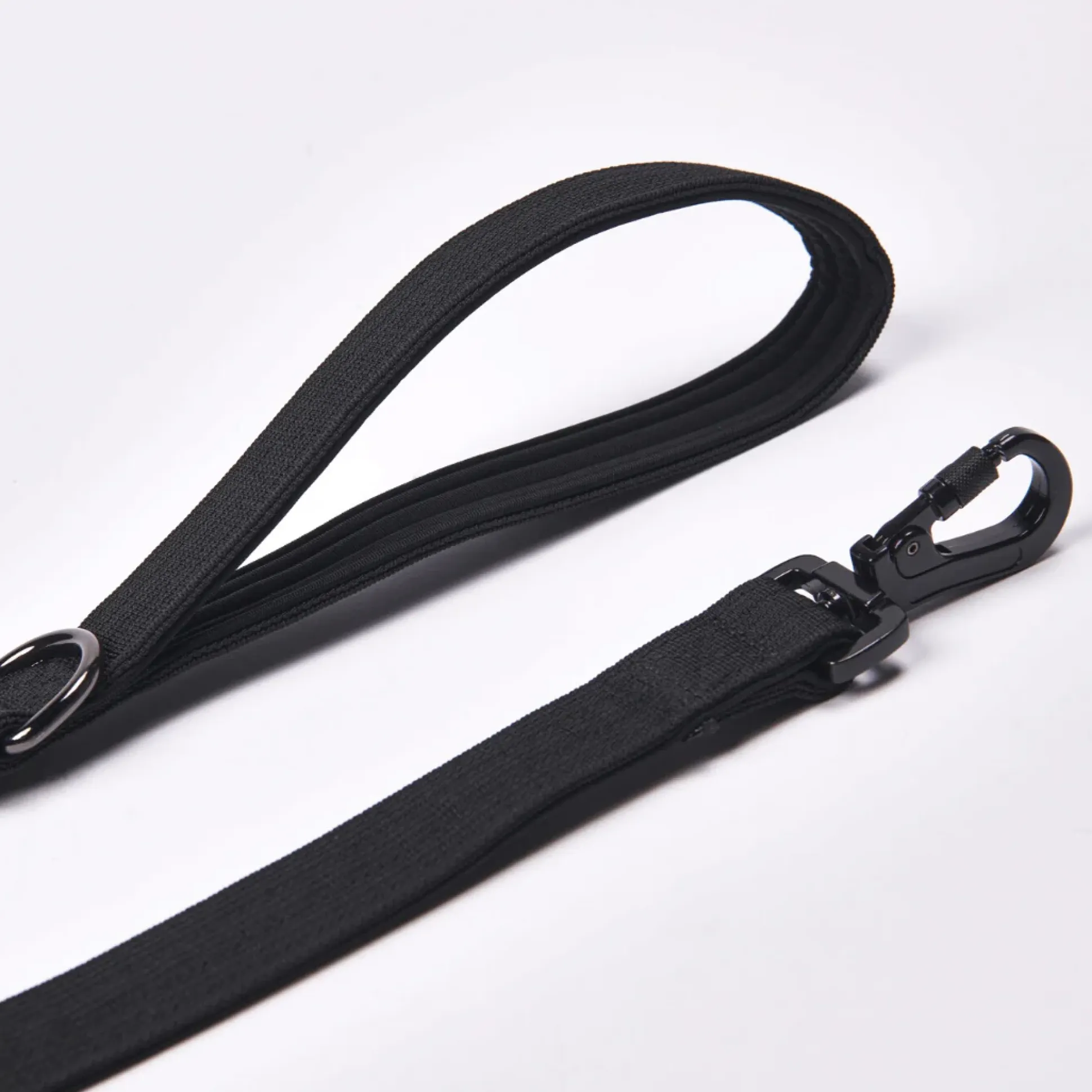 Leash and Poop Bag Holder Set - Black