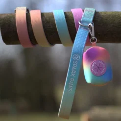 Leash and Poop Bag Holder Set - Pastel Icing